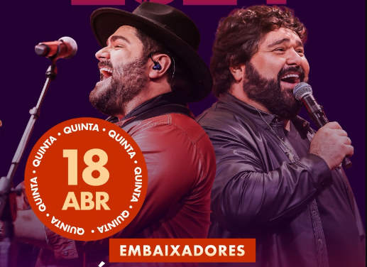 Lançamento Barretos 2024 com César Menotti e Fabiano