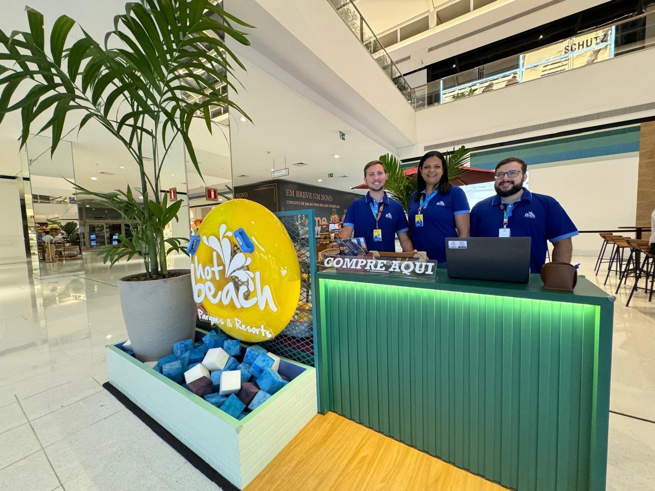 Hot Beach Parques & Resorts leva a magia da diversão aquática ao Shopping Iguatemi