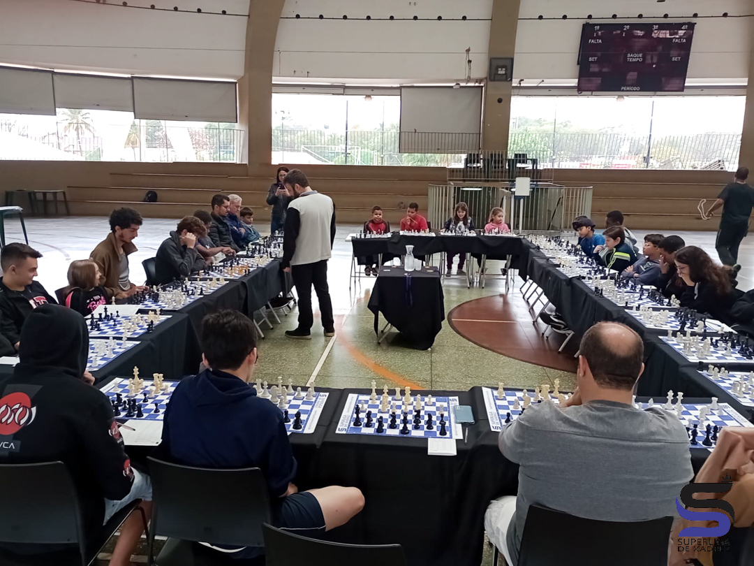 Olímpia recebe 3ª etapa Superliga de Xadrez no Complexo Esportivo com mais de 20 atletas olimpienses na disputa