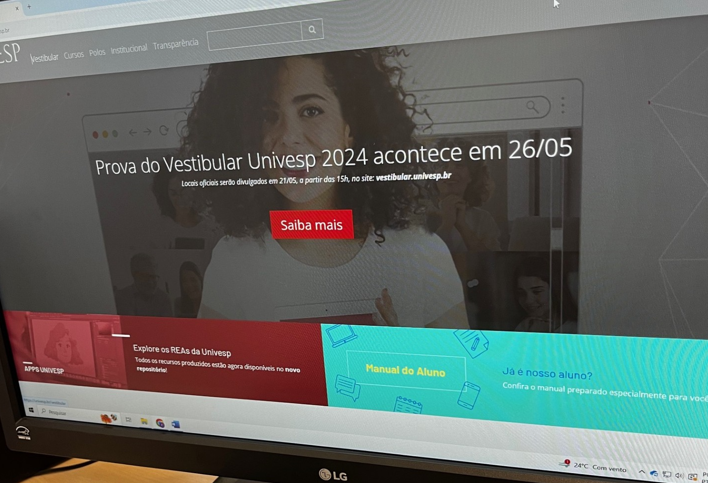 Prova do Vestibular Univesp 2024 será realizada neste domingo (26/05)