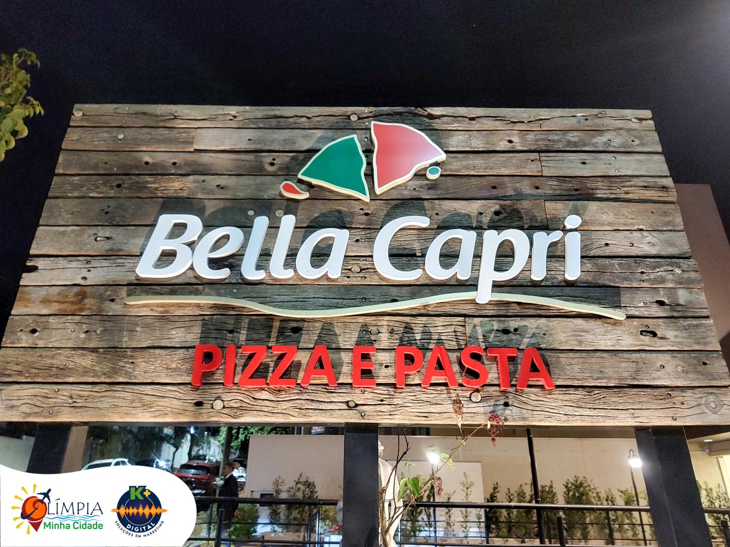 Pizzaria Bella Capri em novo endereço