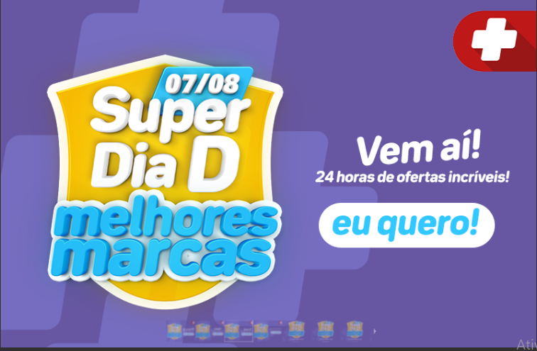 Super Dia D das Melhores Marcas na Drogaria Drogal!