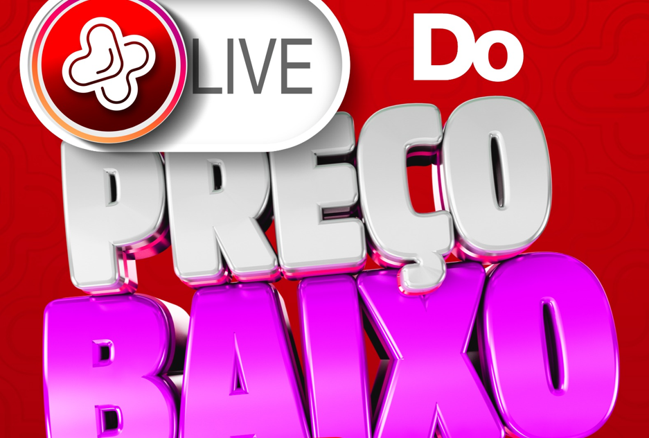 Hoje tem a Live do Preço Baixo na Drogaria Total!