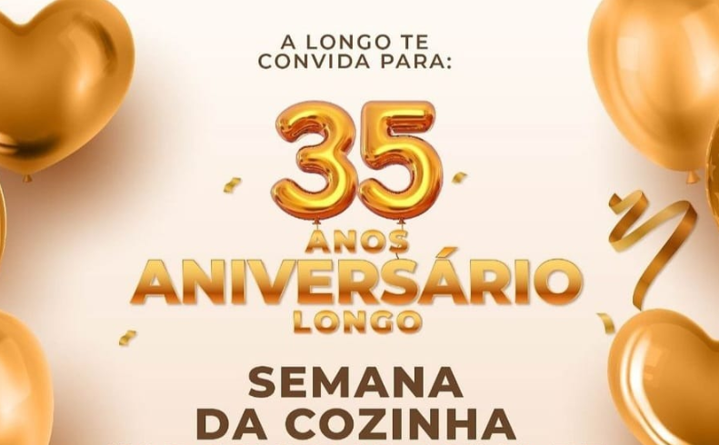 Setembro é Aniversário da Longo!