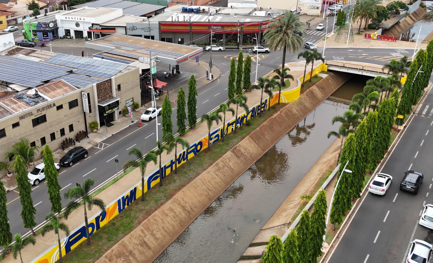 Olímpia ganha novos murais de arte urbana em espaços públicos