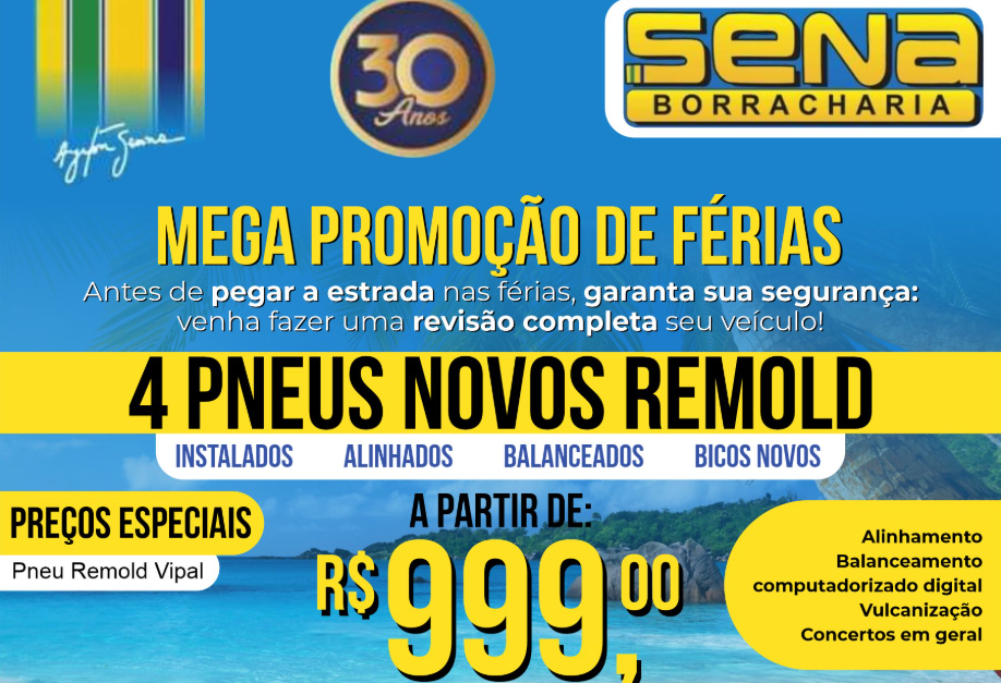 Prepare-se para as Férias com Segurança no Senna Borracharia - Loja 2!