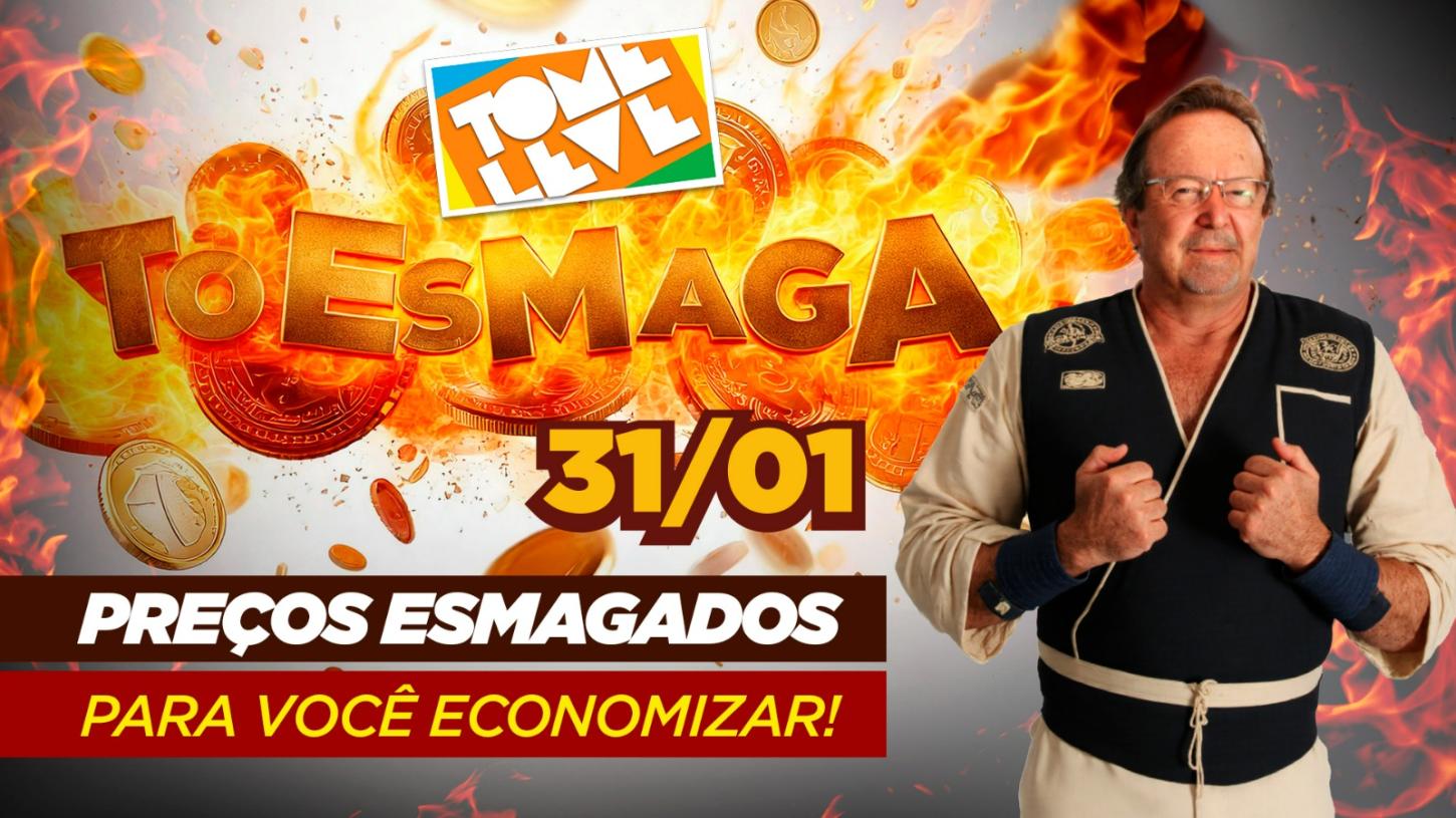 O Tô Esmaga do Tome Leve chegou!