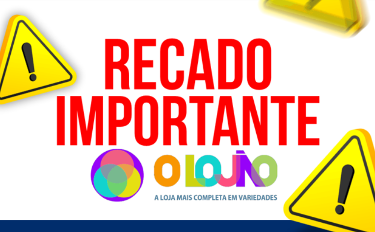 Atenção, clientes! O Lojão Olimpia tem uma novidade para vocês!