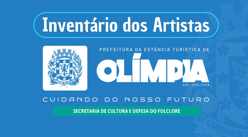 Prefeitura de Olímpia lança Inventário dos Artistas Olimpienses