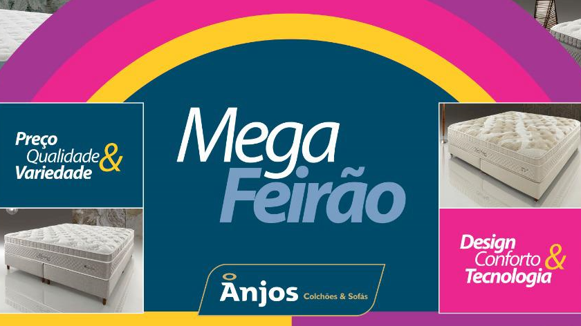 Mega Feirão Anjos Colchões & Sofás está de volta a Olímpia com descontos imperdíveis!