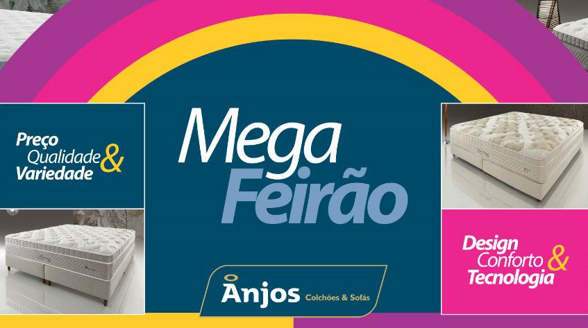 Último dia do mega feirão Anjos Colchões & Sofás em olímpia!