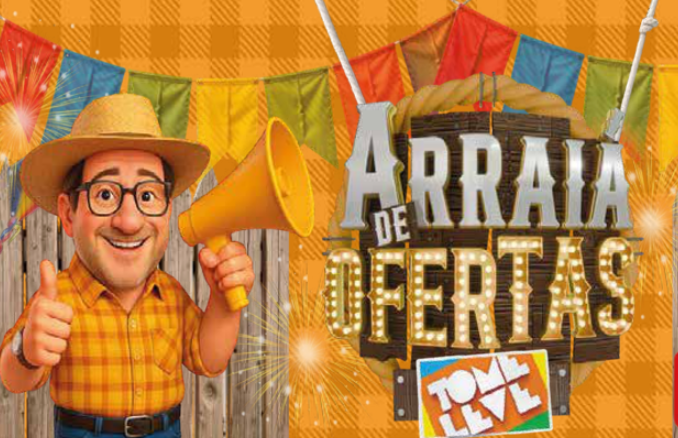 🎉🌽 Arraiá de Ofertas no Tome Leve! 🌽🎉