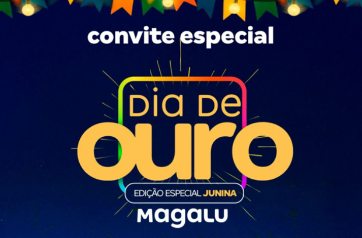 É fim de semana de ARRAIÁ DE PREÇOS BAIXOS no Magazine Luiza!