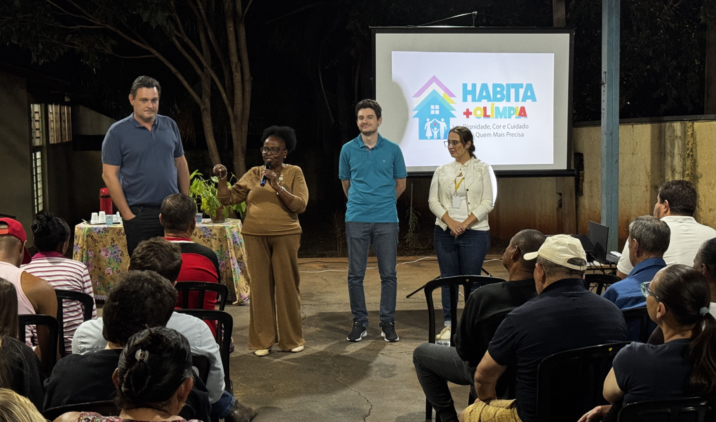 Habita+Olímpia: Prefeitura apresenta programa inédito de melhorias estruturais em imóveis de regularização fundiária