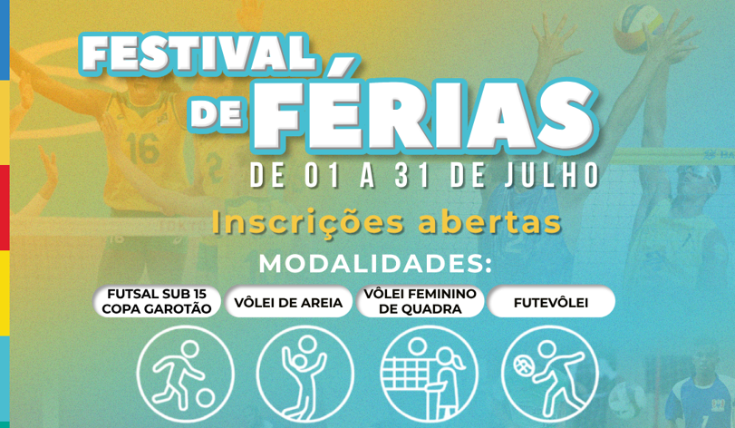 Inscrições abertas para o primeiro Festival de Férias em Olímpia
