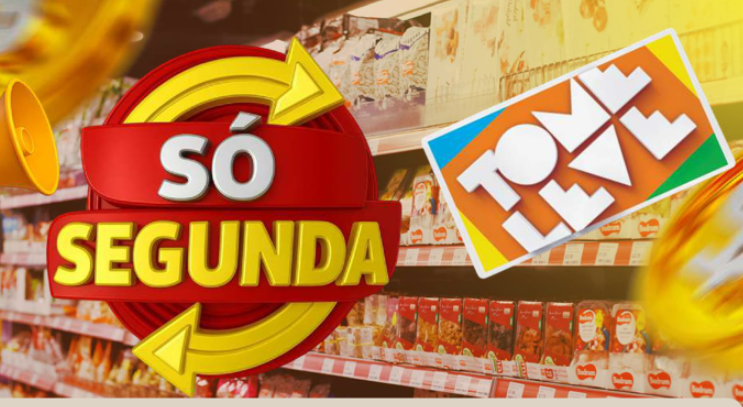 🔥 Ofertas imperdíveis no Tome Leve – Só nesta segunda-feira!