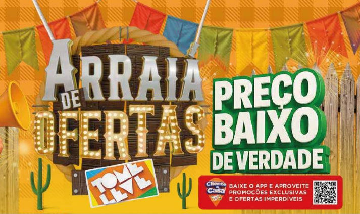 🔥 Ofertas imperdíveis no Tome Leve – válidas de 03 a 06 de junho!