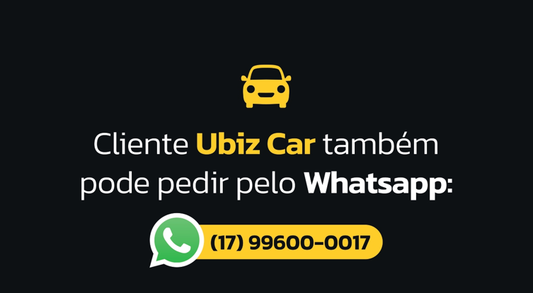 Precisa de uma corrida? A UbizCar te leva com conforto, segurança e economia!