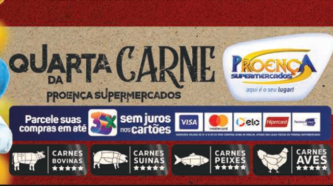 🔔 Quarta da Carne no Proença Supermercados: variedade, qualidade e os melhores preços!