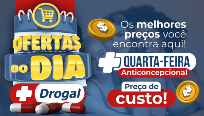 ✨ Quarta do Anticoncepcional na Drogal ✨