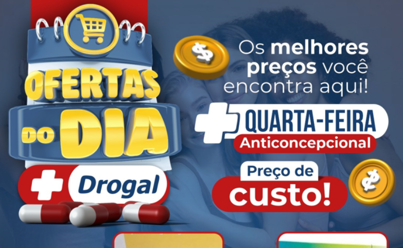 ✨ Quarta do Anticoncepcional na Drogal ✨