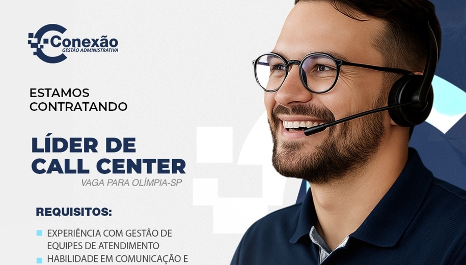 A Conexão Gestão Administrativa está contratando!