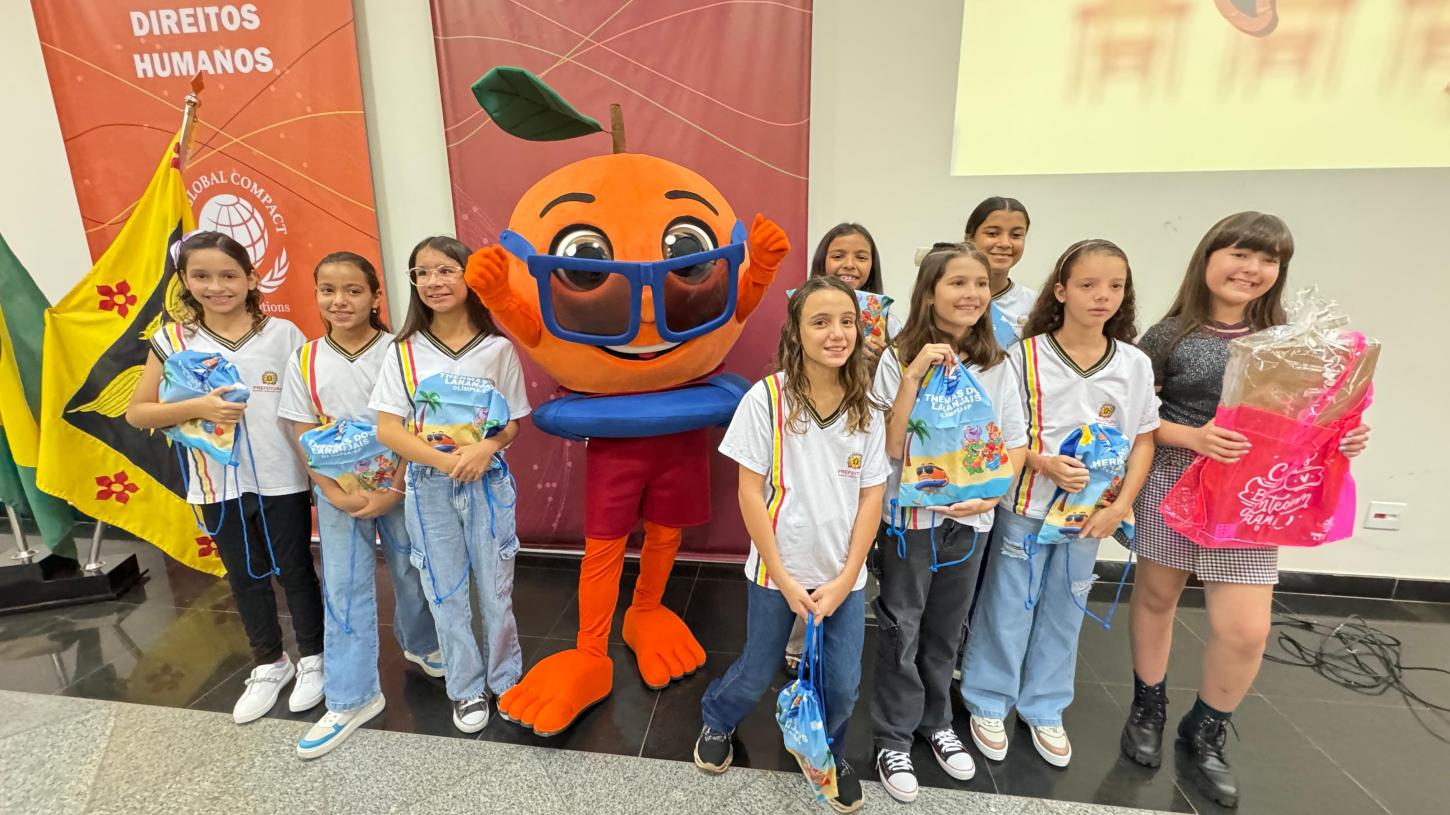 Alunos da rede municipal recebem premiação do projeto “Educação no Parque” no Thermas dos Laranjais