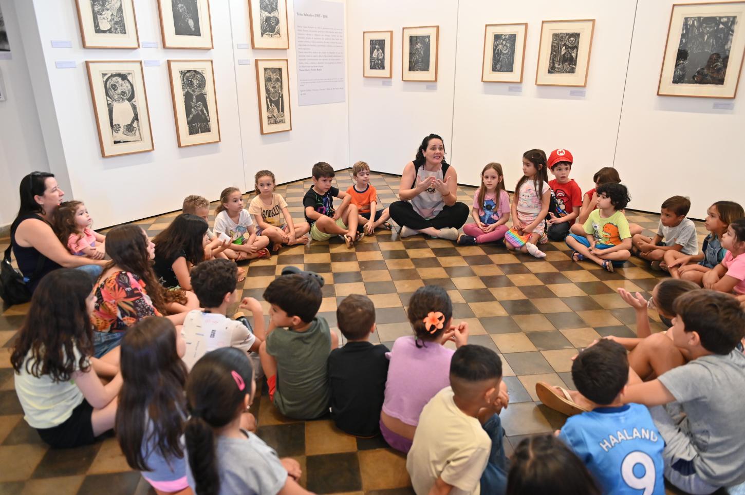 Mais de 150 crianças participam da Brincaderia no Museu aos domingos