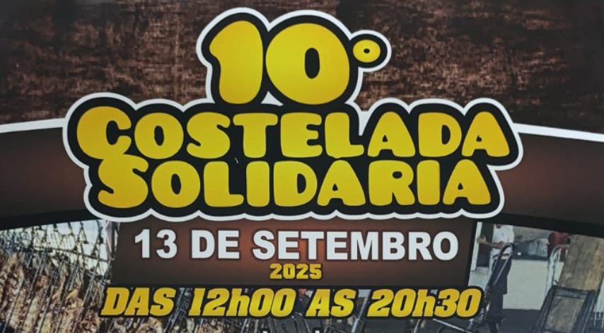 🚨 A Costelada Solidária tá chegando!