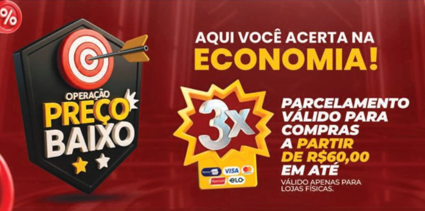 Ainda dá tempo de aproveitar a Operação Preço Baixo Proença Supermercados!