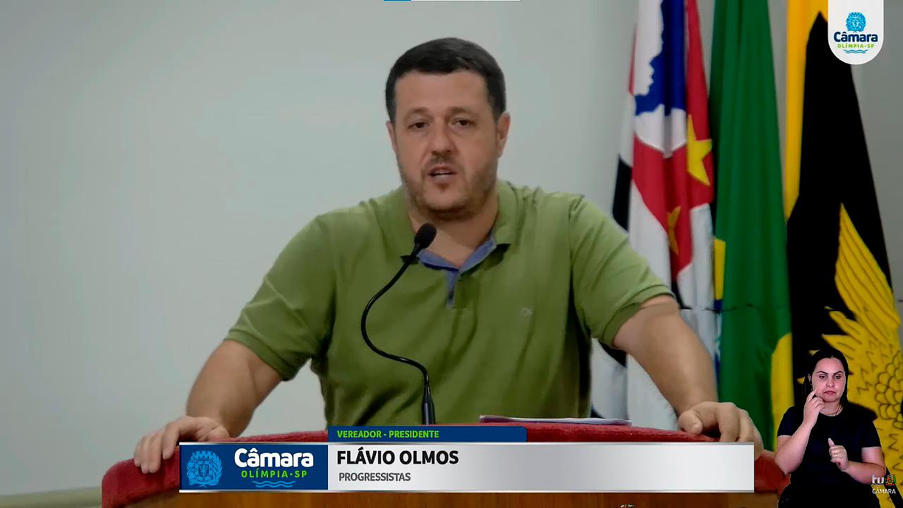 Inclusão: Legislativo olimpiense passa a ter tradução em Libras em tempo real