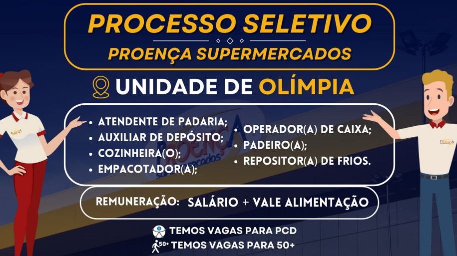 Processo Seletivo Proença Supermercados 🚀