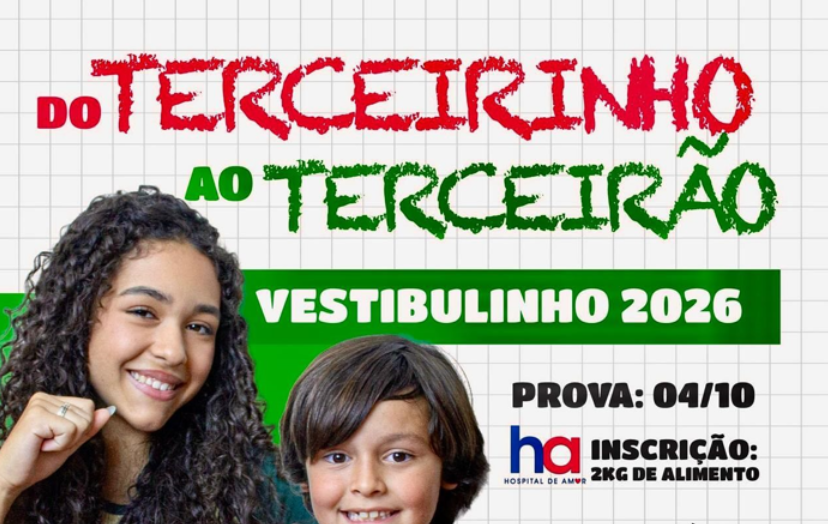 Vestibulinho Colégio Liceu 2026 – Do terceirinho ao terceirão ✍️🧠