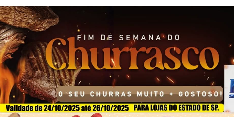 Confira as ofertas especiais do Fim de Semana do Churrasco no Proença e já garante tudo para a grelha!