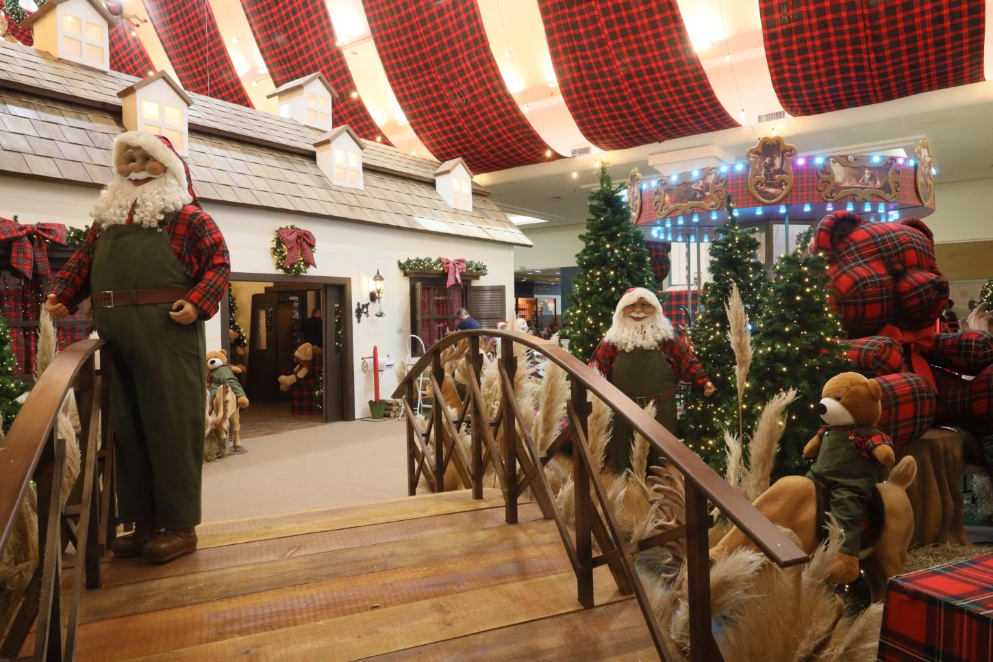 Papai Noel no Riopreto Shopping