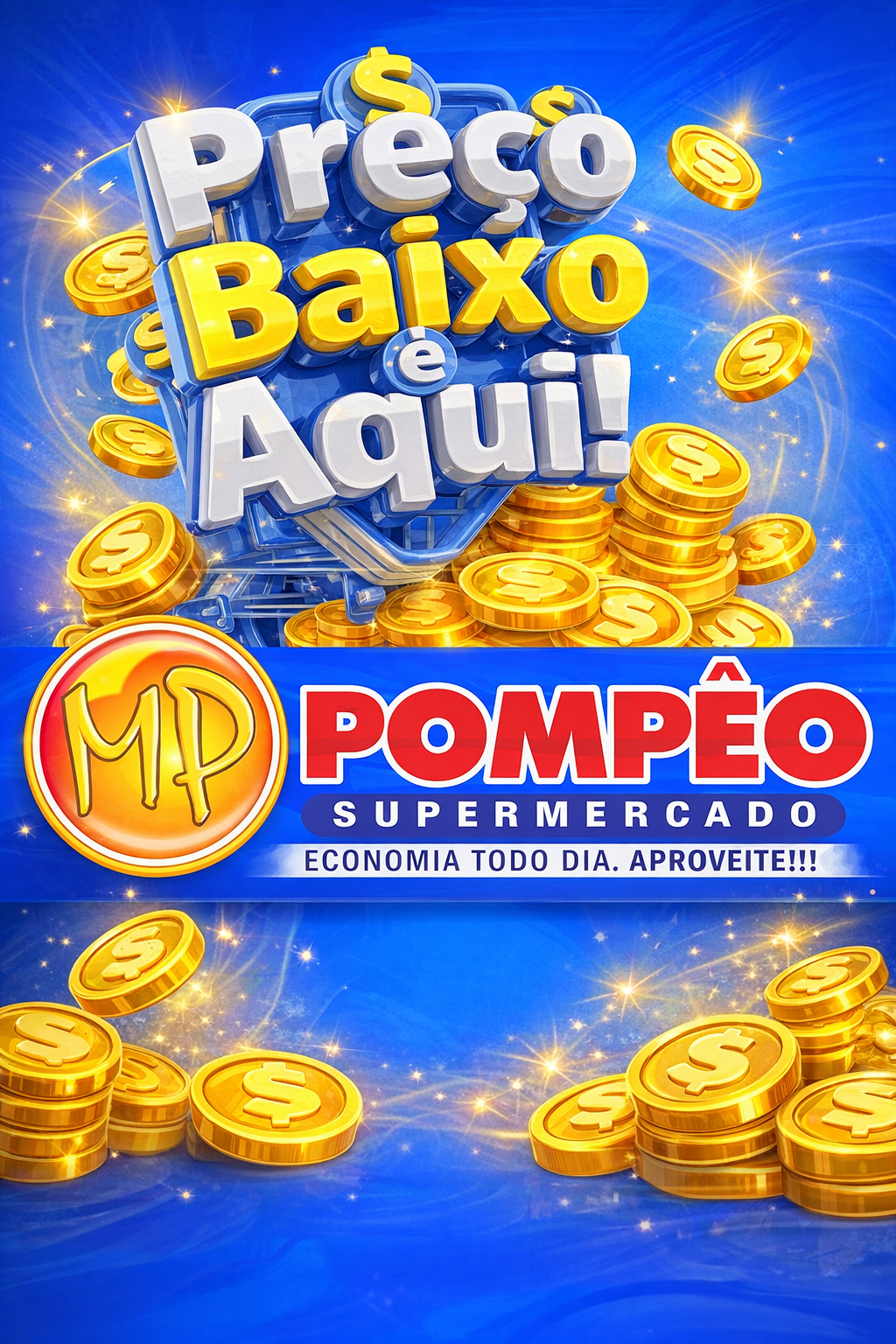 Pompêo Supermercado Lança Ofertas De Fim De Semana Com Variedade, Qualidade E Entrega Rápida!