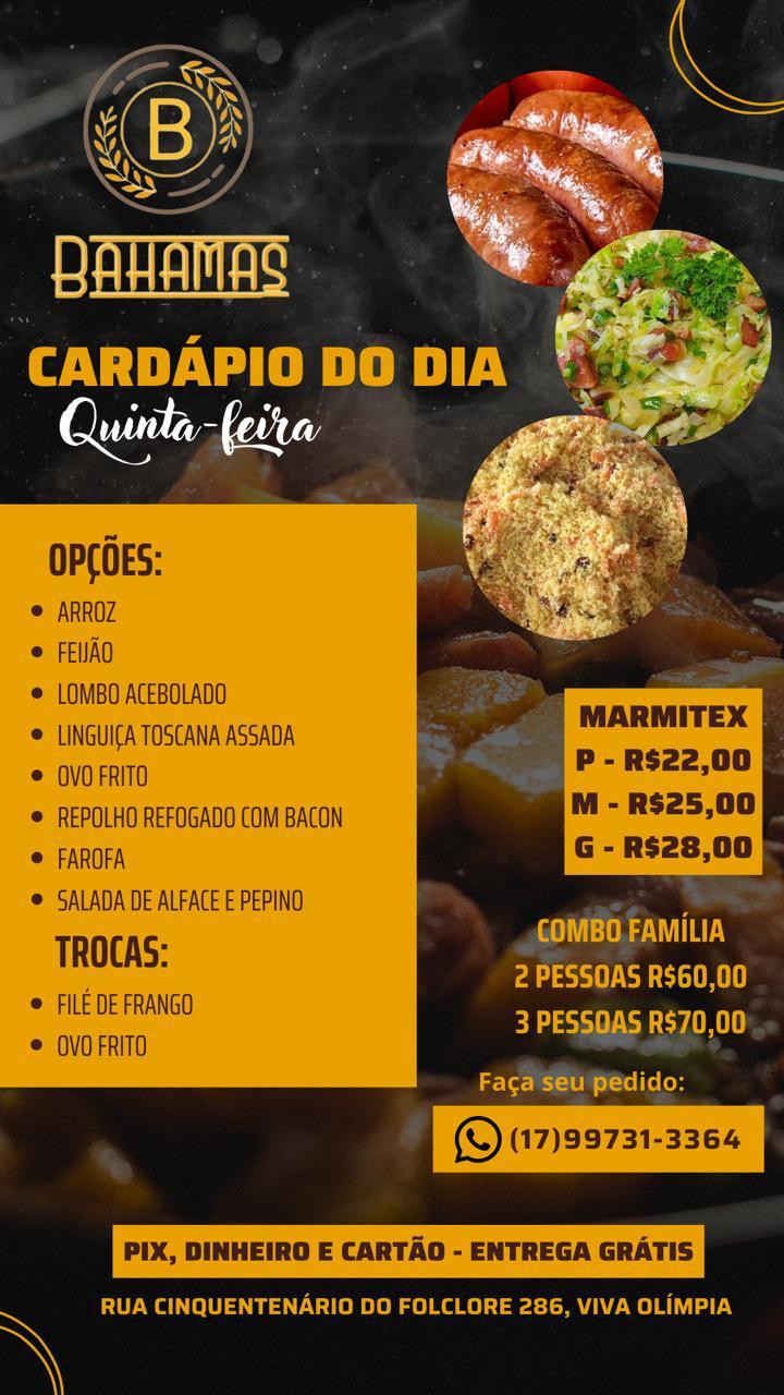 Cardapio