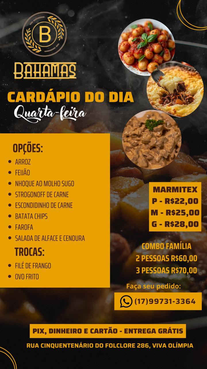 Cardapio