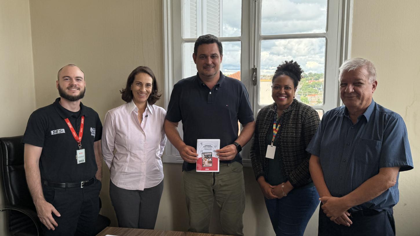 Olímpia Recebe Equipe Do Sesi-Sp Para Avançar Implantação Do Espaço Maker