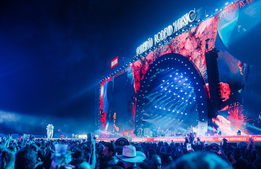 O Ribeirão Rodeo Music iniciou nesta segunda-feira, 9 de fevereiro, a venda de ingressos diários para o evento (Foto: Drone JC)