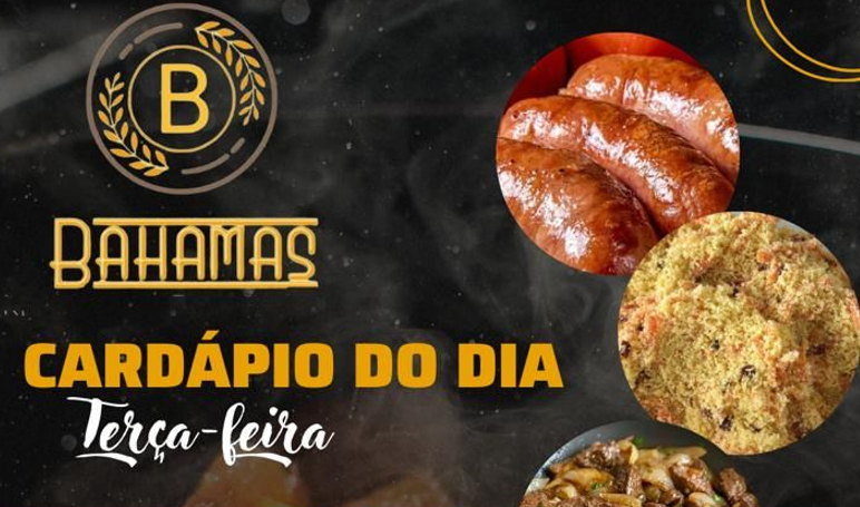 Terça-feira é dia de sabor no Bahamas!