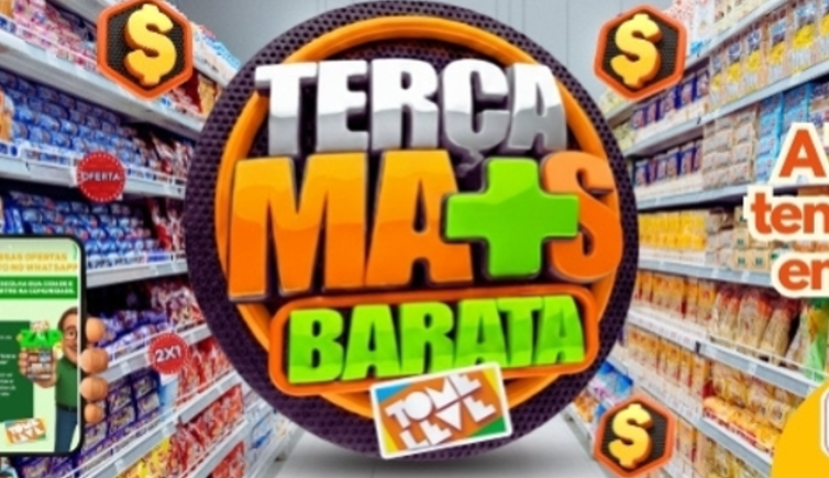 Terça Mais Barata É No Tome Leve! 🛒