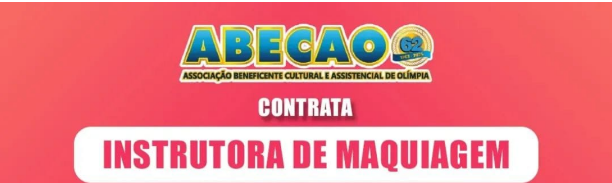 ABECAO abre vaga para Instrutora de Maquiagem com início imediato