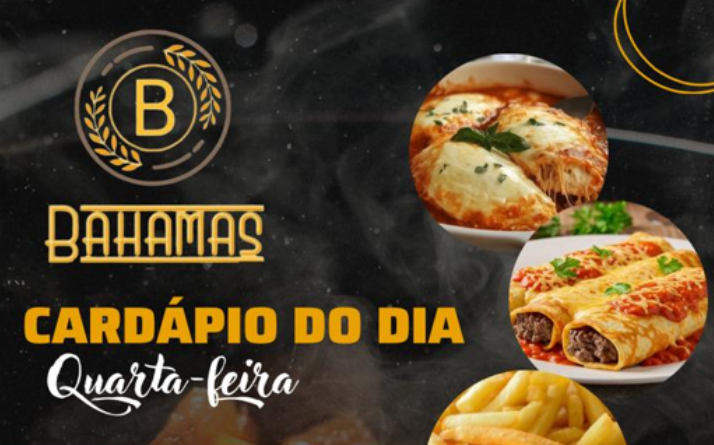 Confira o Cardápio do dia do Restaurante Bahamas