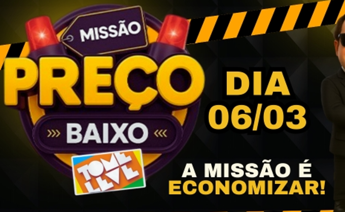 Missão Preço Baixo Tome Leve 🚨