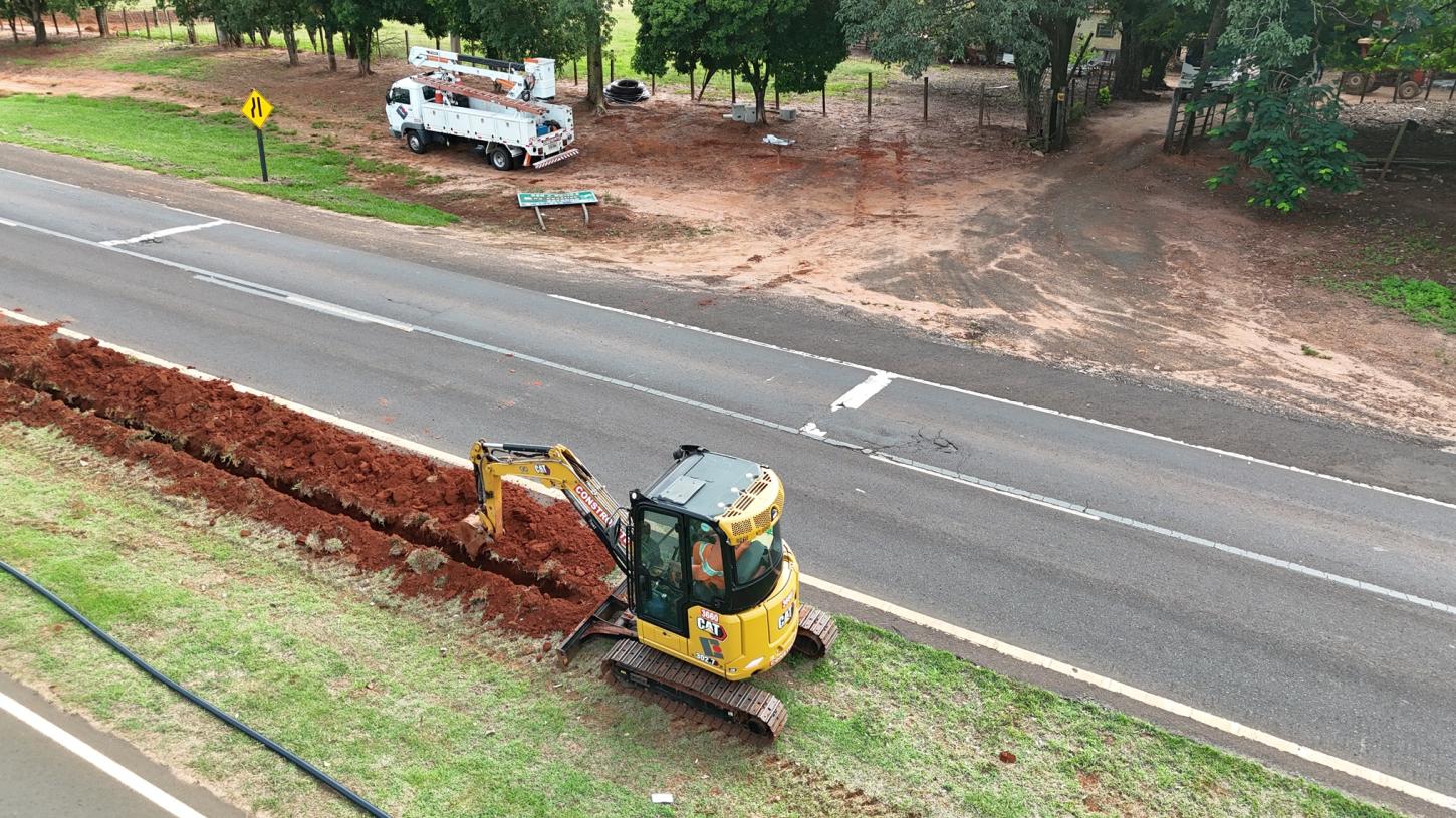 Prefeitura investe R$ 680 mil em novo sistema de iluminação de LED na Rod. Wilquem Manoel Neves