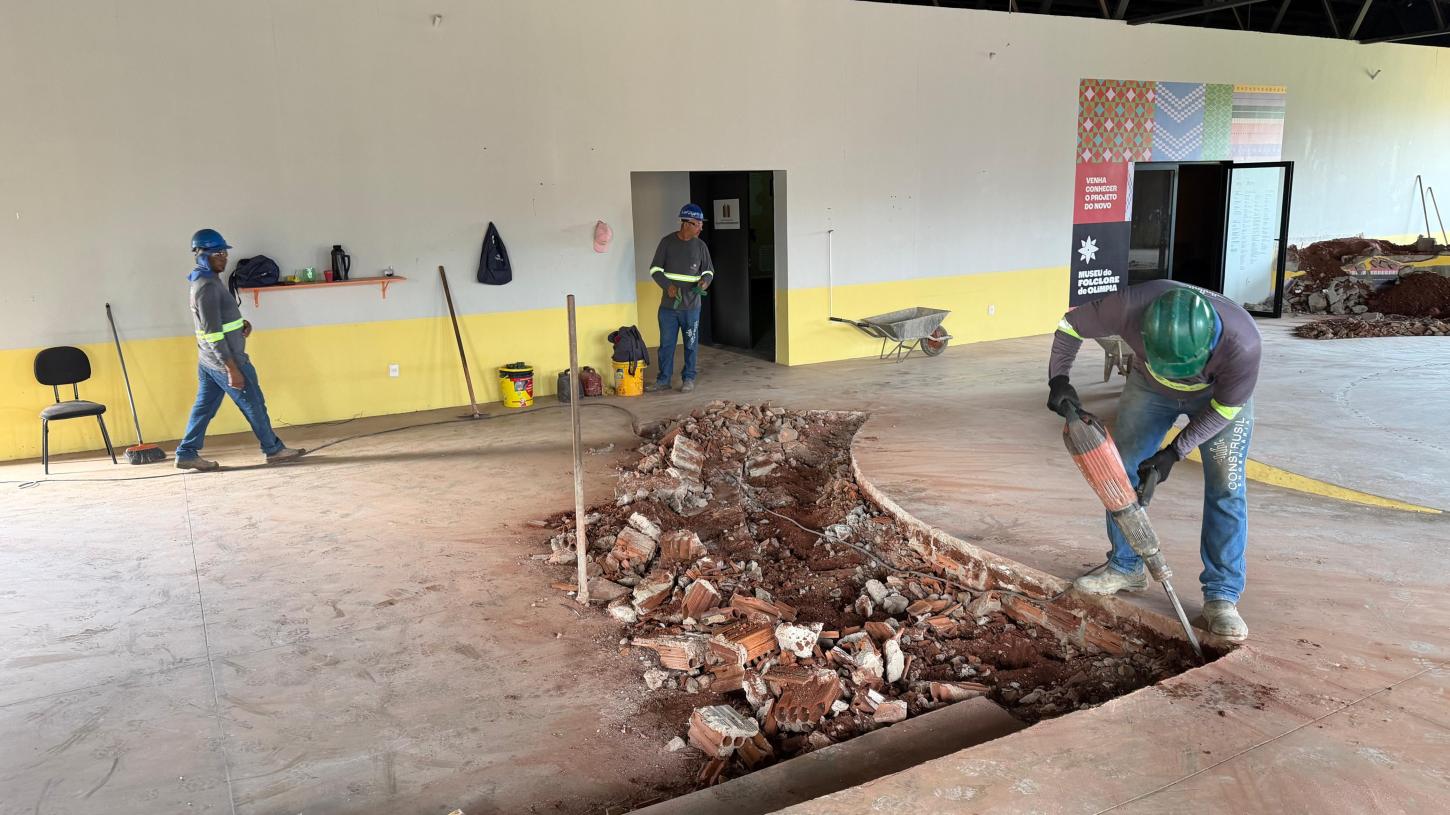 Prefeitura realiza obras de adequação no Museu do Folclore para modernizar espaço e fortalecer preservação cultural