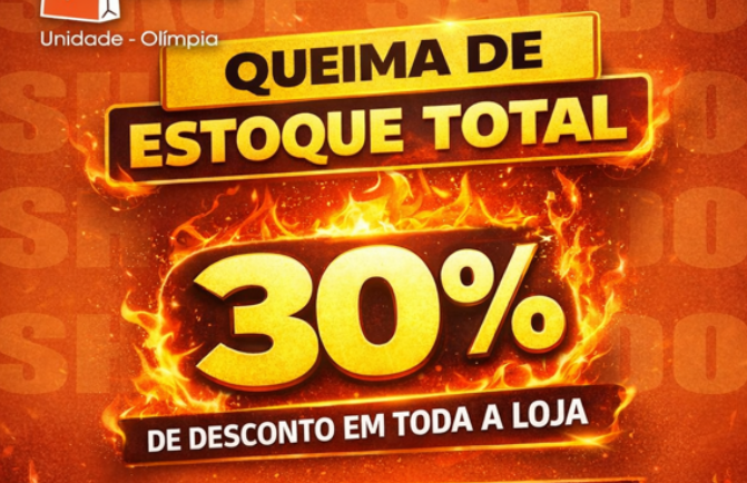 QUEIMA DE ESTOQUE TOTAL NA SHOP SALDO! 💥🔥