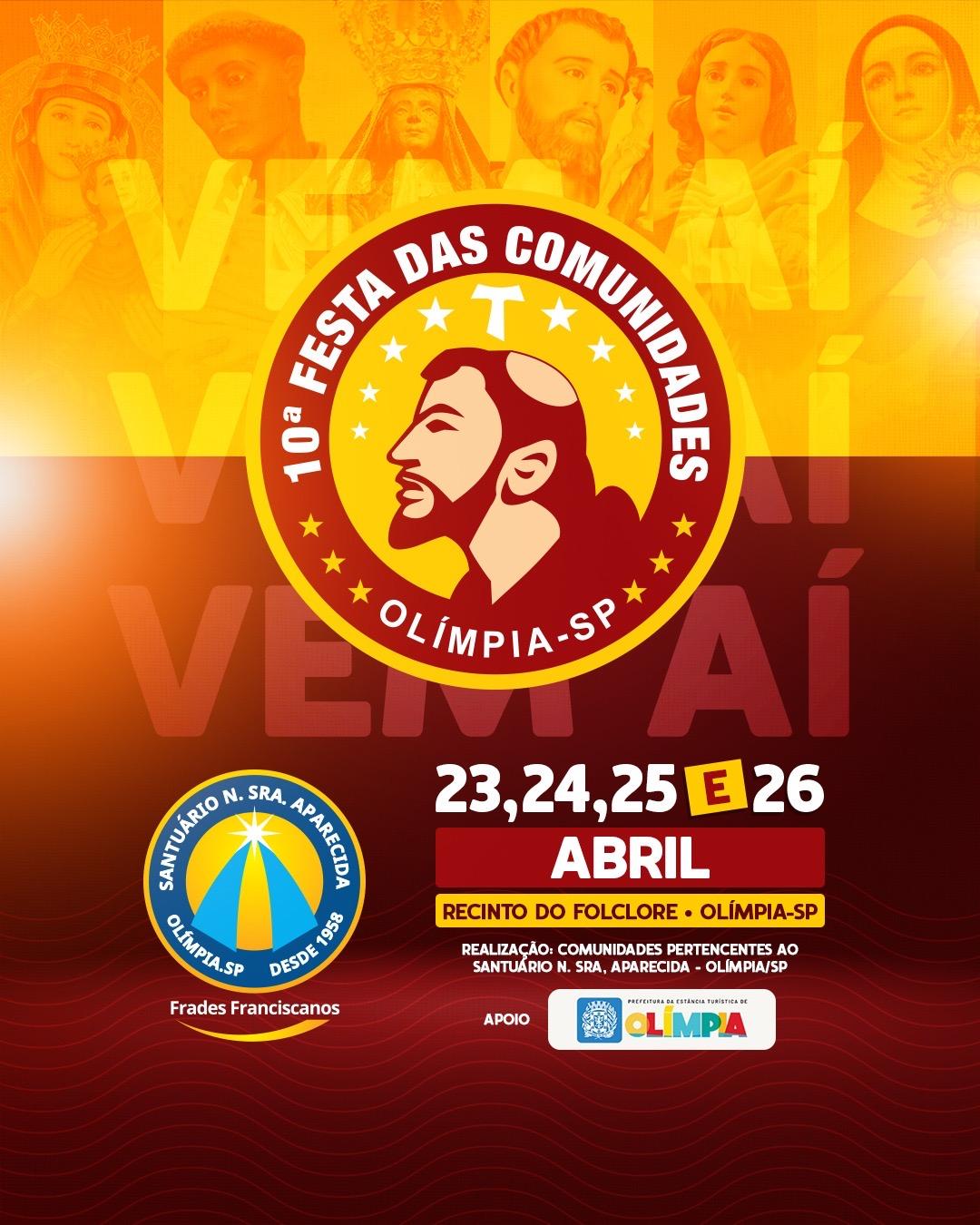 10ª Festa Das Comunidades Promete Reunir Famílias Em Celebração De Fé E Tradição