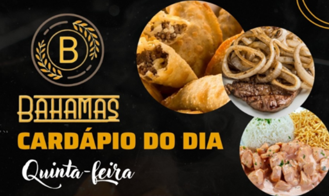 Confira o Cardápio do dia do Restaurante Bahamas